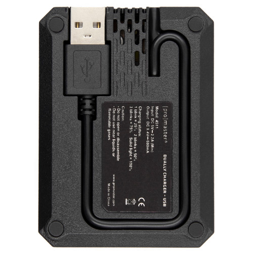PROMASTER SONY NP-FW50 DUALLY USB CHARGER