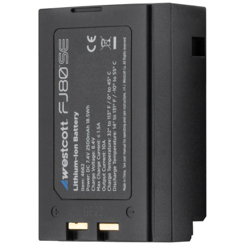 WESTCOTT FJ80-SE LITHIUM-ION BATTERY