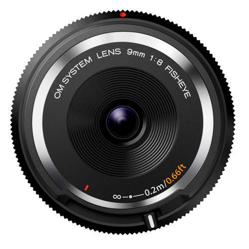 OM SYSTEM BODY CAP LENS BCL-0980BK
