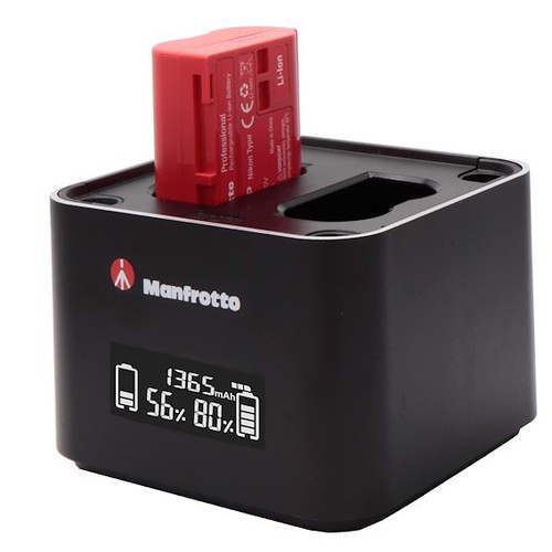 MANFROTTO PRO CUBE TWIN CHARGER (NIKON EN-EL15C)